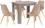  Amina 4+1 étkező garnitúra bézs-yorki tölgy