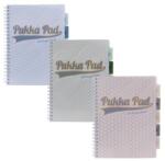 Pukka Pad Caiet de notițe cu spirală A4, cu linii, cu separator, 100 de pagini, PUKKA PAD "Haze Project Book", culori mixte 9871(AST)-HZE (9871(AST)-HZE)