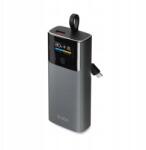 SBS Powerbank Sbs 10000mAh Pd 20W LCD kijelzővel és beépített Usb-c kábellel (8018417499388)