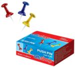  Parafatáblás gombostűk, 50 darabos készlet, többszínű