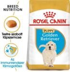 Royal Canin GOLDEN RETRIEVER PUPPY - Golden Retriever klyök kutya száraz táp 24 kg (2 x 12 kg)
