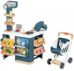 Smoby Smoby: Szupermarket játékszett bevásárlókocsival - 42 db-os