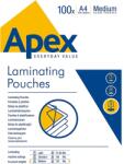 APEX Medium A4 125mic 100db-os fényes meleglamináló fólia 6003501 (6003501)
