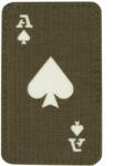 M-Tac Patch - emblemă fluorescentă M-Tac Ace Of Spades Laser Cut - Ranger Green/GID