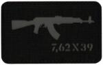 M-Tac Patch - emblemă M-Tac AKM 7, 62 x 39 Laser Cut - Black/Grey