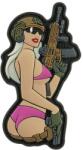 M-Tac Patch - emblemă M-Tac Tactical Girl No. 4 PVC - Pink