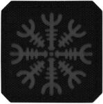 M-Tac Patch - emblemă M-Tac Casca groazei Laser Cut - Black/Grey