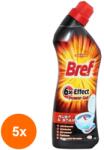 Bref Set 5 x Gel Curatare Toaleta, Bref Hygiene, Lamaie, 700 ml (ROC-5xMAG1010343TS)
