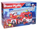 Wiky Mașină de pompieri cu scară, set de construcție 40cm (WKW038560)