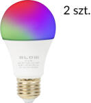  LED izzó E27 10W 230V RGB+CW 2db WIFI (87-411)