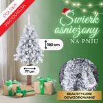 SPRINGOS Ct0202 Hóval Borított Fenyőfán 180 Cm (ct0202)