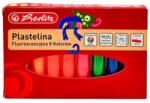 Herlitz Plastilina Herlitz, 8 Culori Neon, Cutie de Carton (HRZ-9588997)
