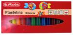 Herlitz Plastilina Herlitz, 12 Culori, Cutie de Carton (HRZ-9588559)