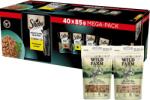 Sheba SHEBA Selection Select Select Slices Baromfi ízű tasakok 40x85g + WILD FARM 2x50g macska jutalomfalat