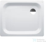 Laufen Platina 90x75 cm-es acéllemez zuhanytálca szifon nélkül, matt fehér H2150137570401 (H2150137570401)