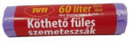 TUTI Szemeteszsák, köthető füles, 60 l, 16 db, 60x75 cm, 18 , TUTI, lila (KHT968) - fapadospatron