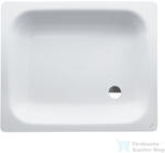 Laufen Platina 90x75 cm-es acéllemez zuhanytálca szifon nélkül, matt fehér H2150237570401 (H2150237570401)