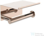 Laufen NIARA fali wc papír tartó, fényes rózsaarany H3840621620031 (H3840621620031)