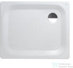 Laufen Platina Antislip 90x75 cm-es acéllemez zuhanytálca szifon nélkül, fehér H2150036000401 (H2150036000401)