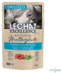 LECHAT Excellence 85g Adult Steril Tonhal és Zöldség Alutasakos macskaeledel