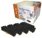 Peach PT499 toner multipack 4 db Fekete, Cián, Magenta, Sárga (PT499) (PT499)