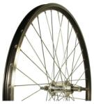 Altrix Warrior 28 colos (622 mm - 700c) trekking hátsó kerék, menetes racsnihoz, csavaros tengellyel, fekete-ezüst