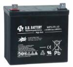 BB Battery MPL55-12 12V 55Ah HighRate Longlife zárt, gondozásmentes AGM akkumulátor B5