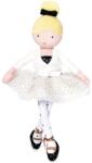 Doudou Papusa balerina din material textil, Jolijou, Anais, 35 cm, Alb Papusa