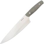 Giant Mouse Cuțit de Bucătar Giant Mouse Green Canvas / Lamă Satinată Nitro B GM-KITCHEN-CHEF
