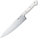 DUE CIGNI Cuțit De Bucătărie Fix Lamă Forjată Seria Florence Mâner Alb 2c 667/20 W