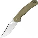 Giant Mouse ACE Jutland Green Canvas Micarta JUTLAND-GRN-CANVAS