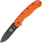BRK-Esee Avispa Black Finish Orange BRK1301ORB