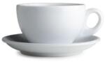 Nuova Point Palermo Latte 260ml csésze+tányér - Fehér