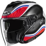 HJC Cască de motocicletă deschisă HJC i31 Depe MC21 negru-alb-roșu-albastru (HJC193121)