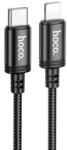 hoco. X89 Wind Usb Type-c / Lightning Kábel Pd 20w 1 Méter Fekete