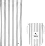Dock & Bay Prosop de plajă Dock & Bay cu uscare rapidă, 90 x 160 cm, gri (TOWLB-CAB-LG-LTGRY-R) Prosop