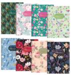 Junior Notebook A4, vonalas 444, 40 lap, Exkluzív "Bloom