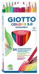 GIOTTO Színes ceruza GIOTTO Colors 3.0 aquarell háromszögletű 24db/készlet (2772 00) - mystock
