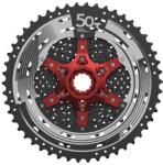 Sunrace CSMX80 11 sebességes fogaskeréksor [fekete-piros, 11-51]