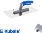 Kubala 0249 simító szigetelő masszákhoz 270x130 mm (inox, 3K gumírozott nyél) (0249)