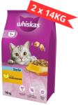 Whiskas szárazeledel 2x14kg steril csirke