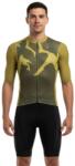 C-LAB Országúti Kerékpározás Légáteresztő, Slim Fit Ottima Gravika barna|zöld