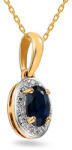Heratis Forever 0, 32 karátos Kayia zafír medál, 9K sárga arany IZBR091ZPHR