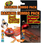  Zoomed Basking Combo Pack | 75 W nappali basking spot + 75 W éjszakai infravörös izzó