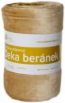 Polášek Pătură din microflanel cu imitație de mielușel - Deschisă bej | 200 x 230 cm (04140472-c.10-200x230) Patura