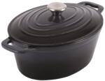 Carl Schmidt Sohn Oală din fontă emailată cu capac, 7.7L - Xanten Carl Schmidt Sohn 075262, gri, tip roaster, 36x27.8 cm, cuptor + inducție