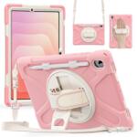  SOLID Durabil husă pentru Samsung Galaxy Tab S11 roz