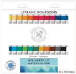 Lefranc Bourgeois Akvarell festék készlet - 24 tubus Lefranc Bourgeois