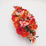  Ovális sírdísz 423