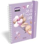 Lizzy Card Határidőnapló LIZZY CARD B/6 heti spirálozott gumis Lollipop bunny rabbit 2026 (21579) - fotoland